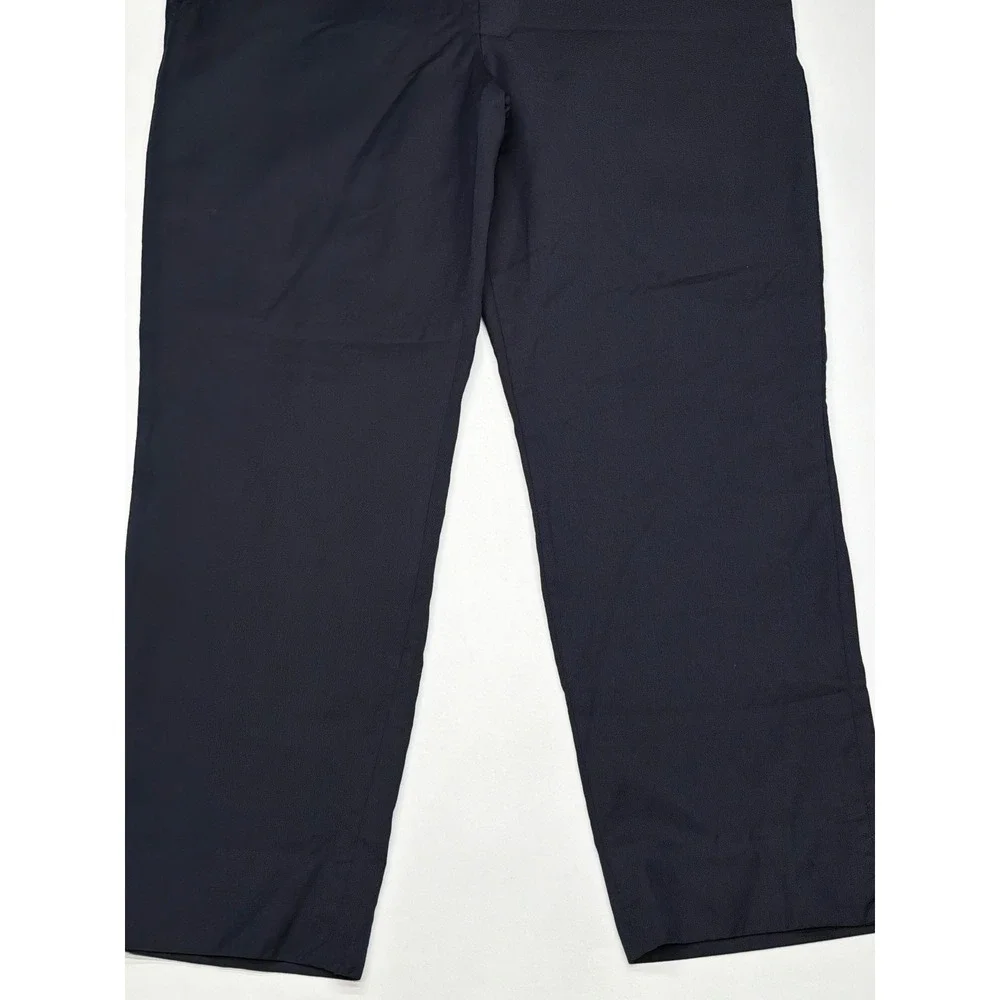 Men's Tailored Navy Blue Dress Pants Made in Italy Size 44‎ 27